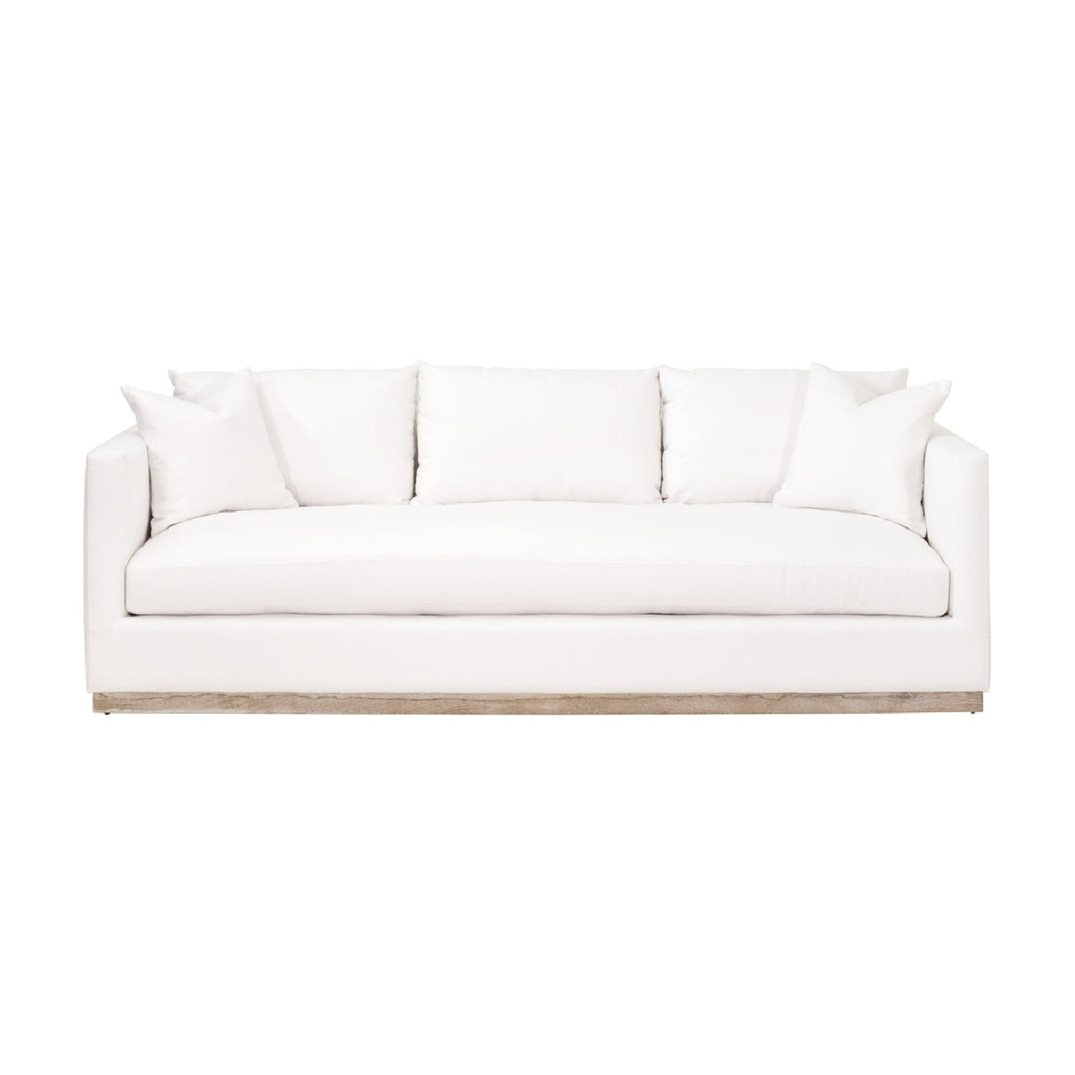 Modern European furniture - White Fabric Sofa - www.oroa.com