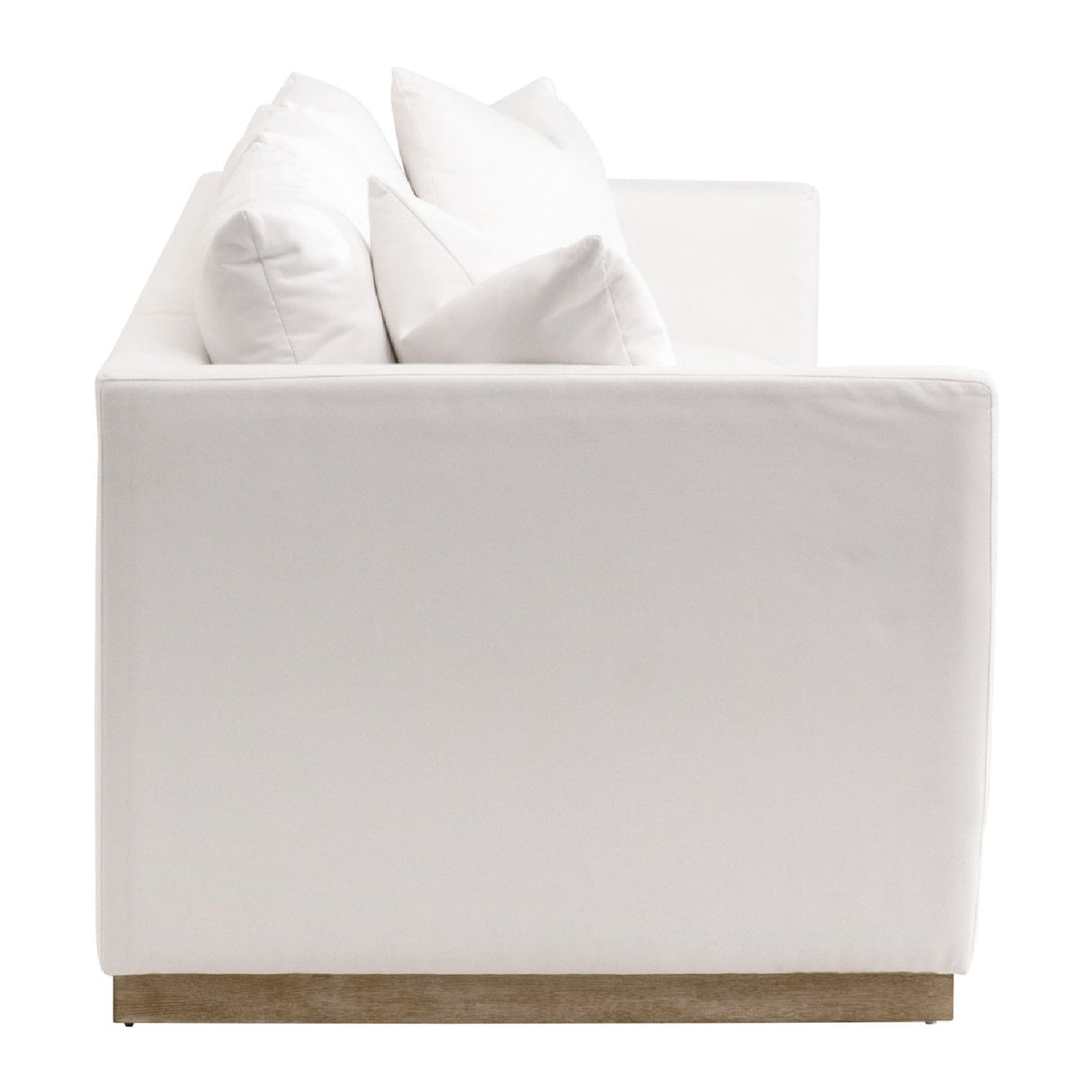 Modern European furniture - White Fabric Sofa - www.oroa.com