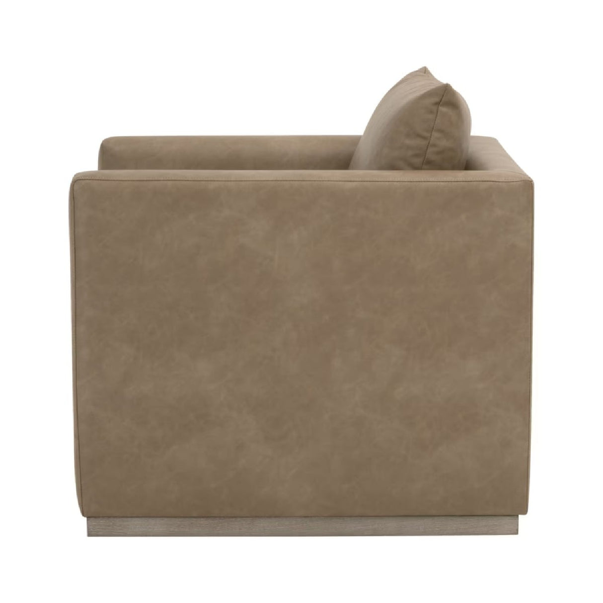 Oak Base Swivel Club Chair | Living Essentials Siena – alternate view 5
