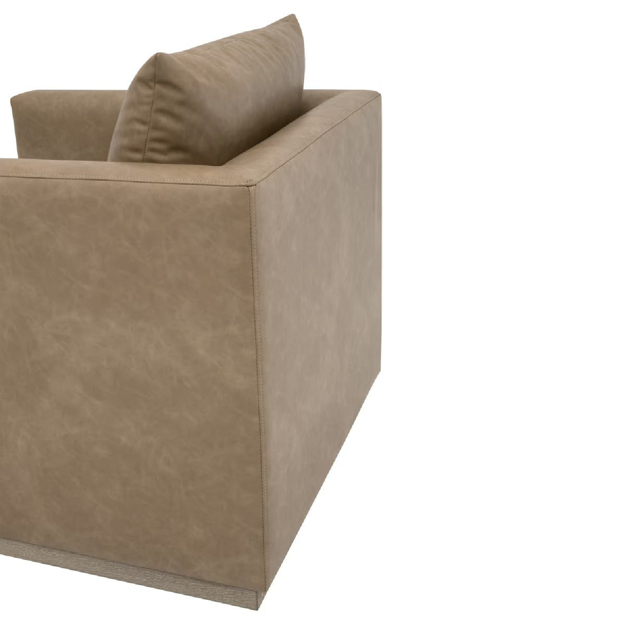 Oak Base Swivel Club Chair | Living Essentials Siena – alternate view 7