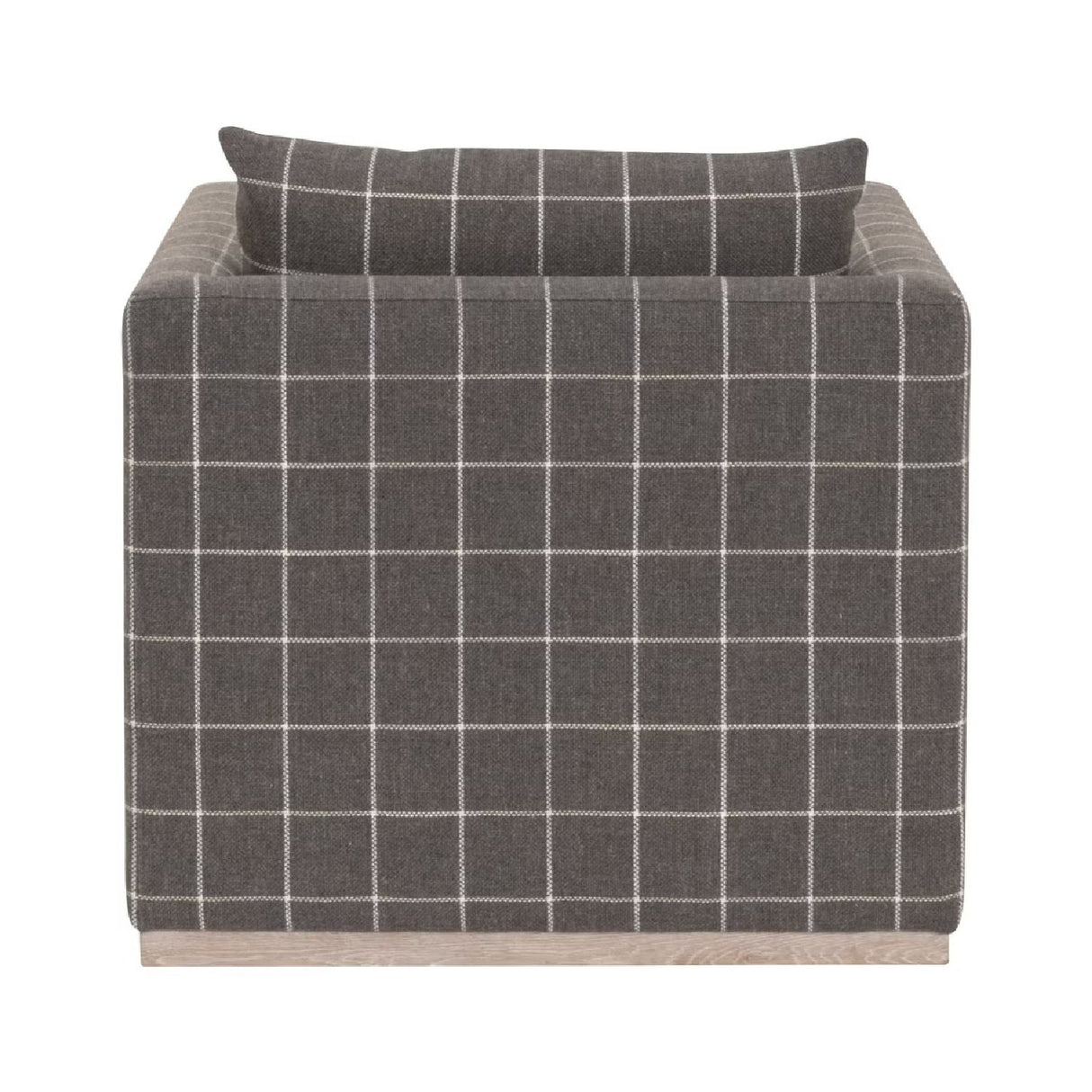 Oak Base Swivel Club Chair | Living Essentials Siena – alternate view 16