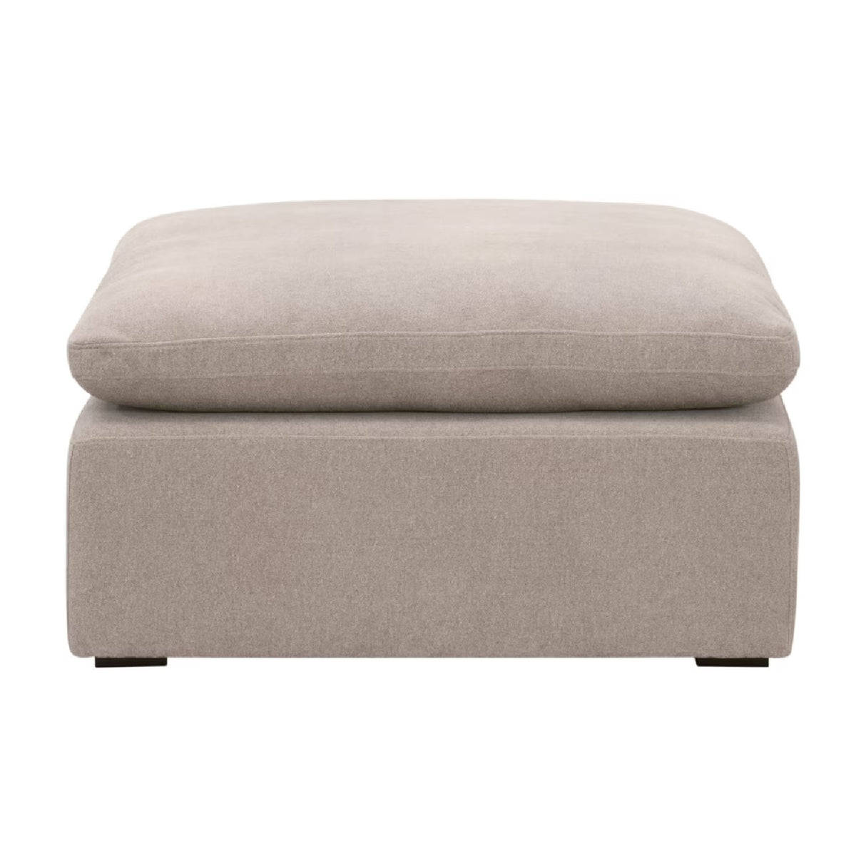 Modern European furniture - Square Cushioned Modular Ottoman - www.oroa.com