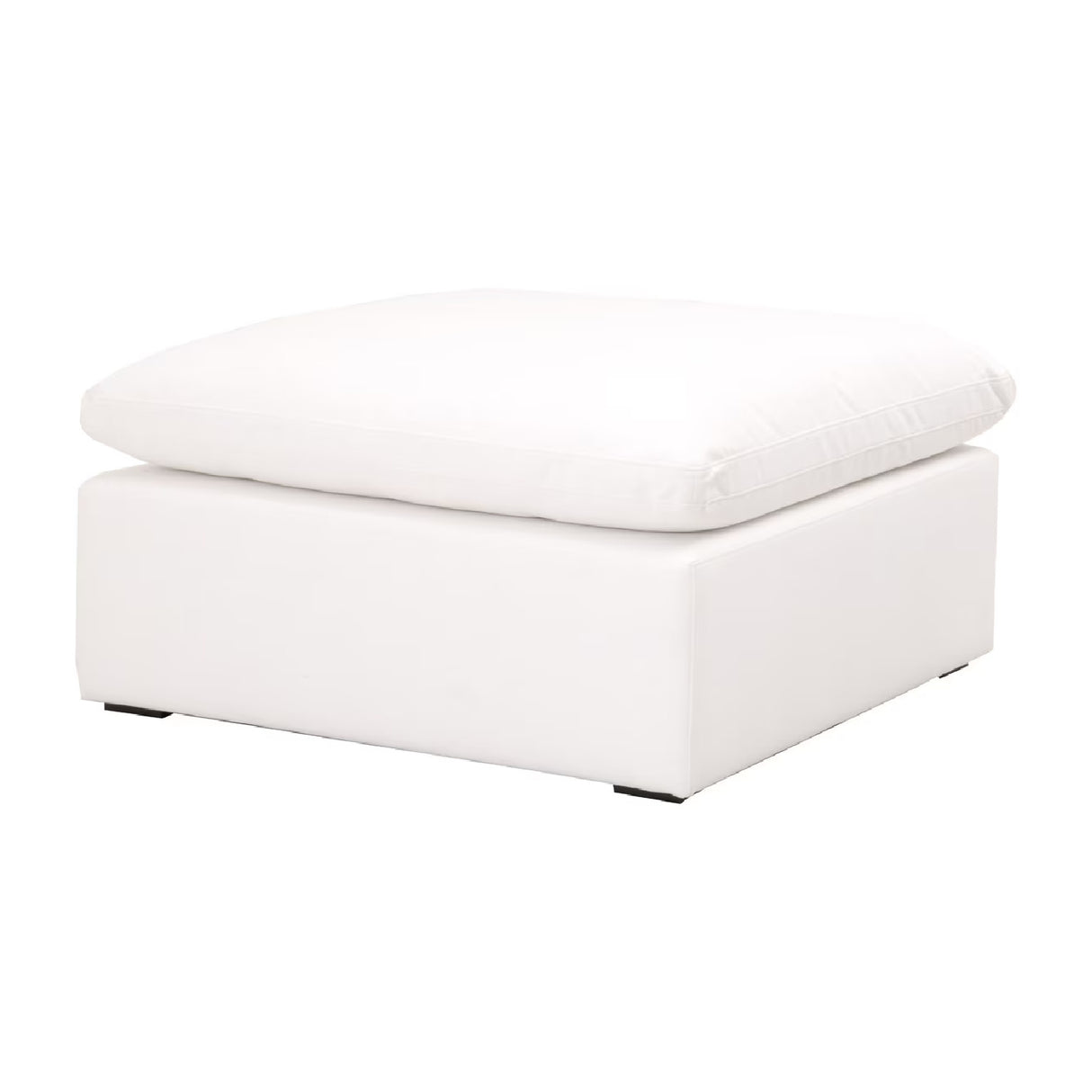 Modern European furniture - Square Cushioned Modular Ottoman - www.oroa.com