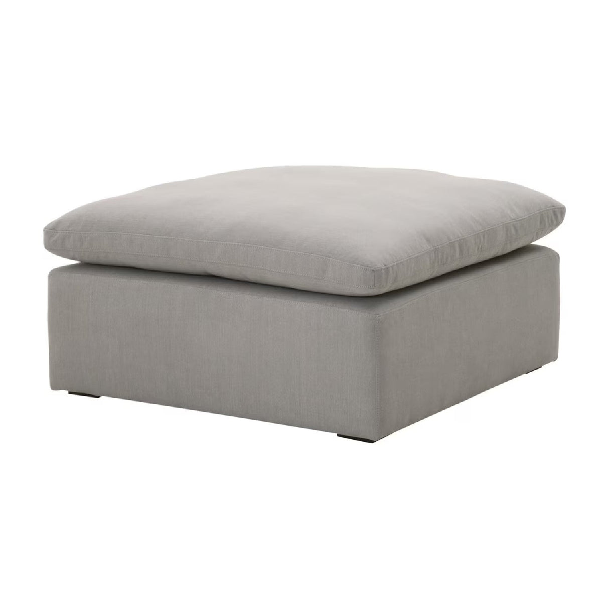 Modern European furniture - Square Cushioned Modular Ottoman - www.oroa.com
