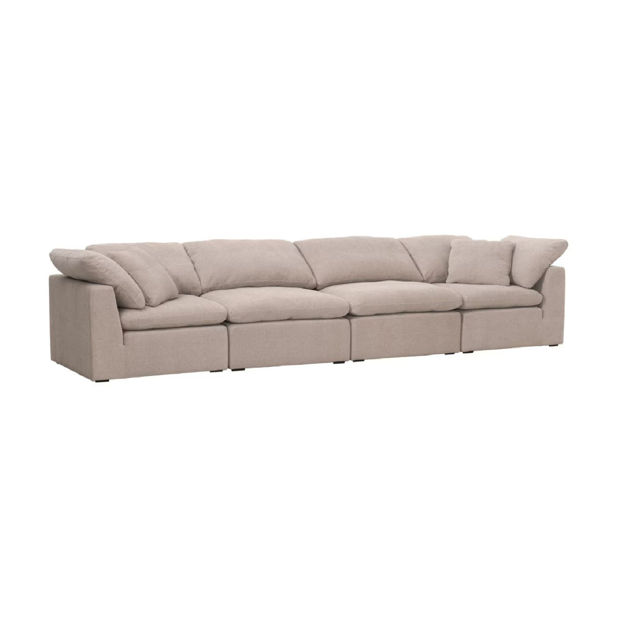 Modern European furniture - Cushioned Modular Sofa Chair - www.oroa.com