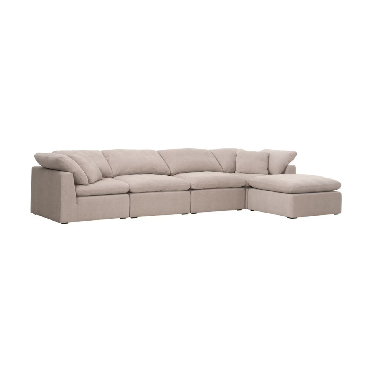 Modern European furniture - Cushioned Modular Sofa Chair - www.oroa.com