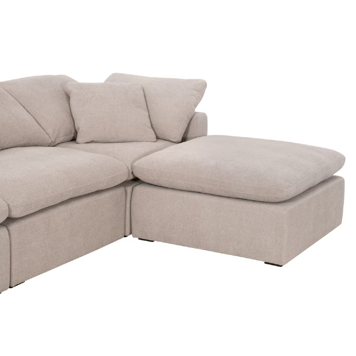 Modern European furniture - Cushioned Modular Sofa Chair - www.oroa.com