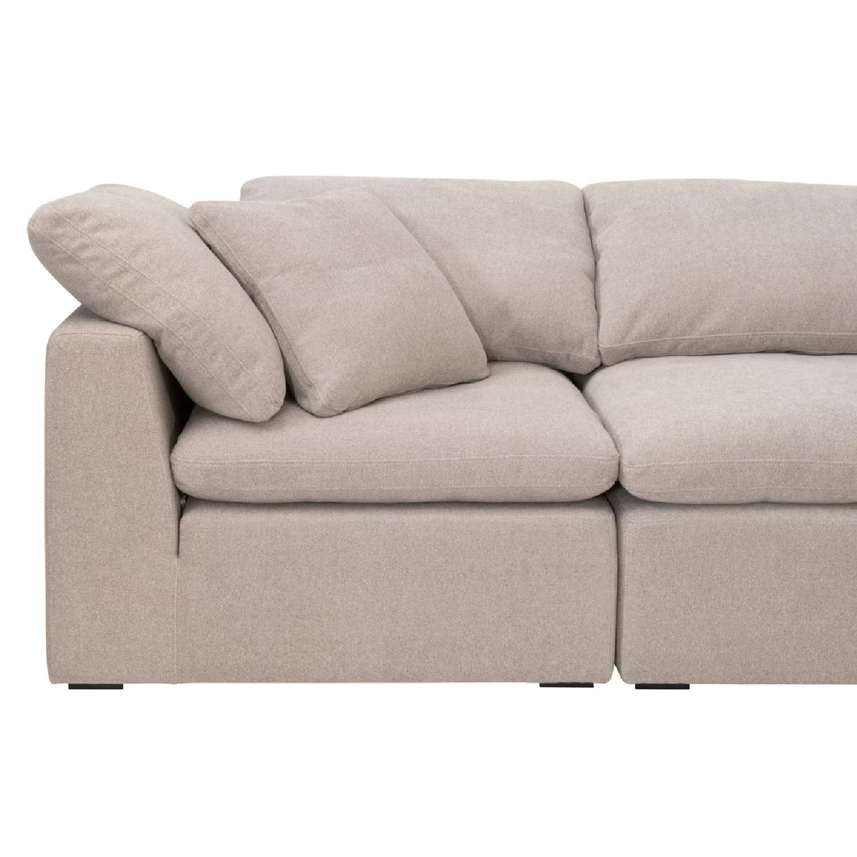 Modern European furniture - Cushioned Modular Sofa Chair - www.oroa.com