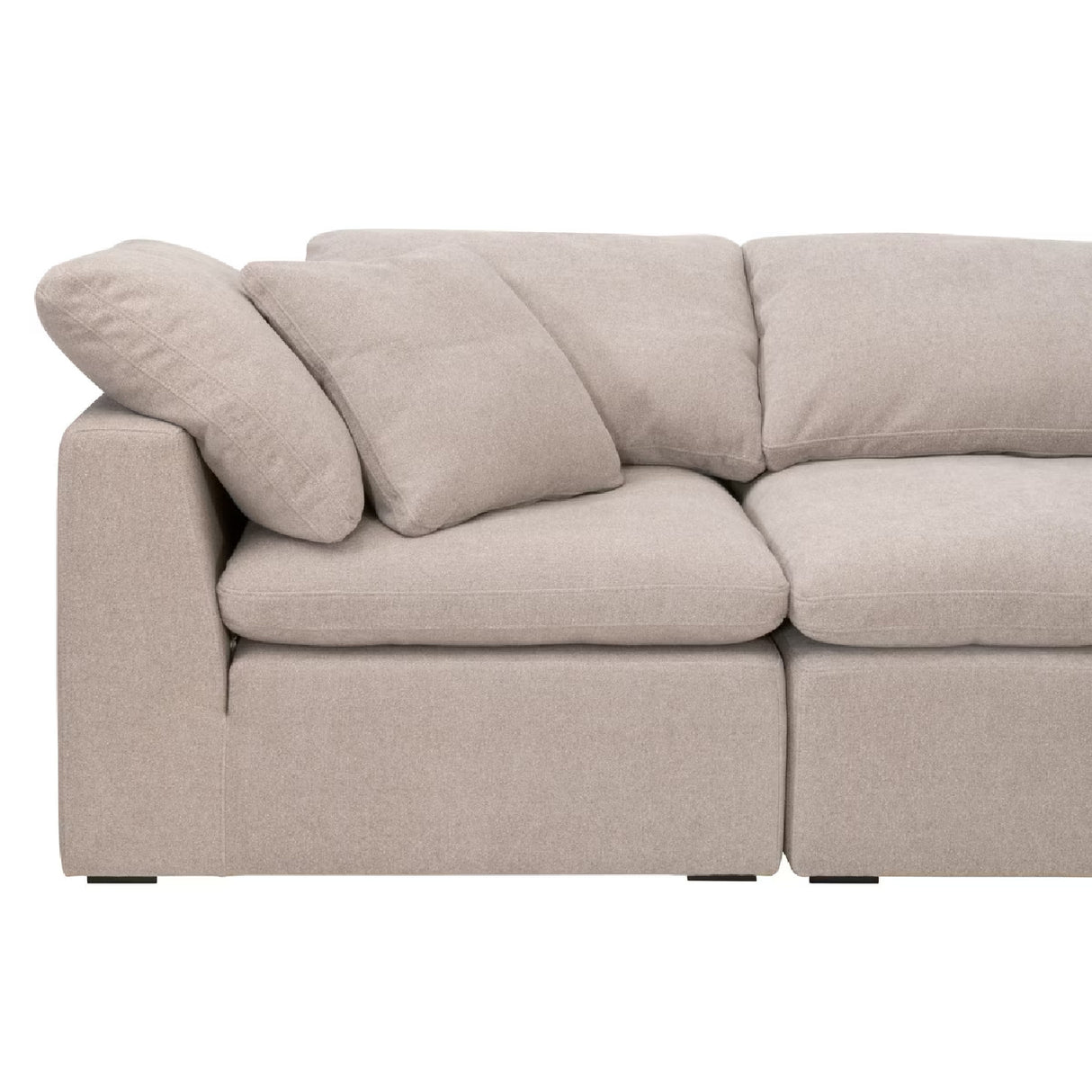Modern European furniture - Cushioned Modular Sofa Chair - www.oroa.com