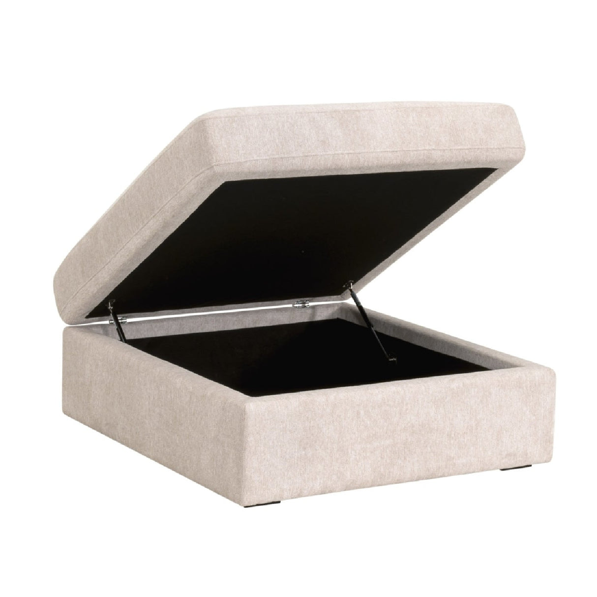 Modern European furniture - Cream Modular Storage Ottoman - www.oroa.com