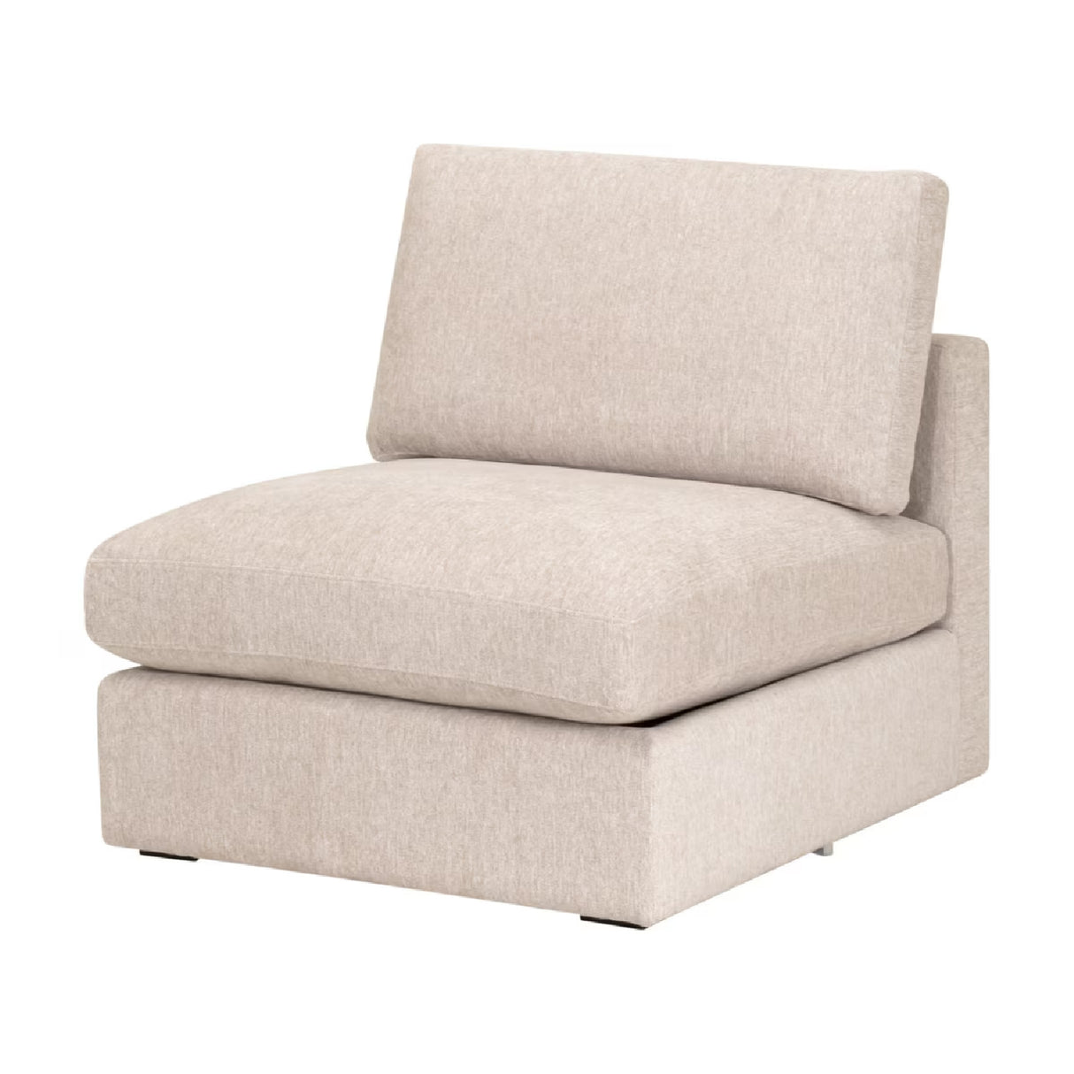 Modern European furniture - Beige Modular Sofa Chair - www.oroa.com