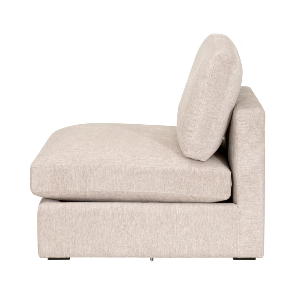 Modern European furniture - Beige Modular Sofa Chair - www.oroa.com