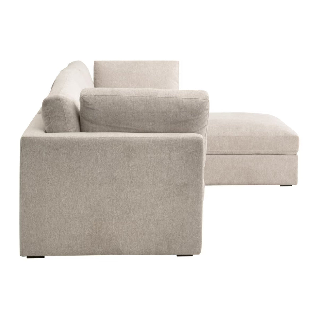 Modern European furniture - Beige Modular Sofa Chair - www.oroa.com