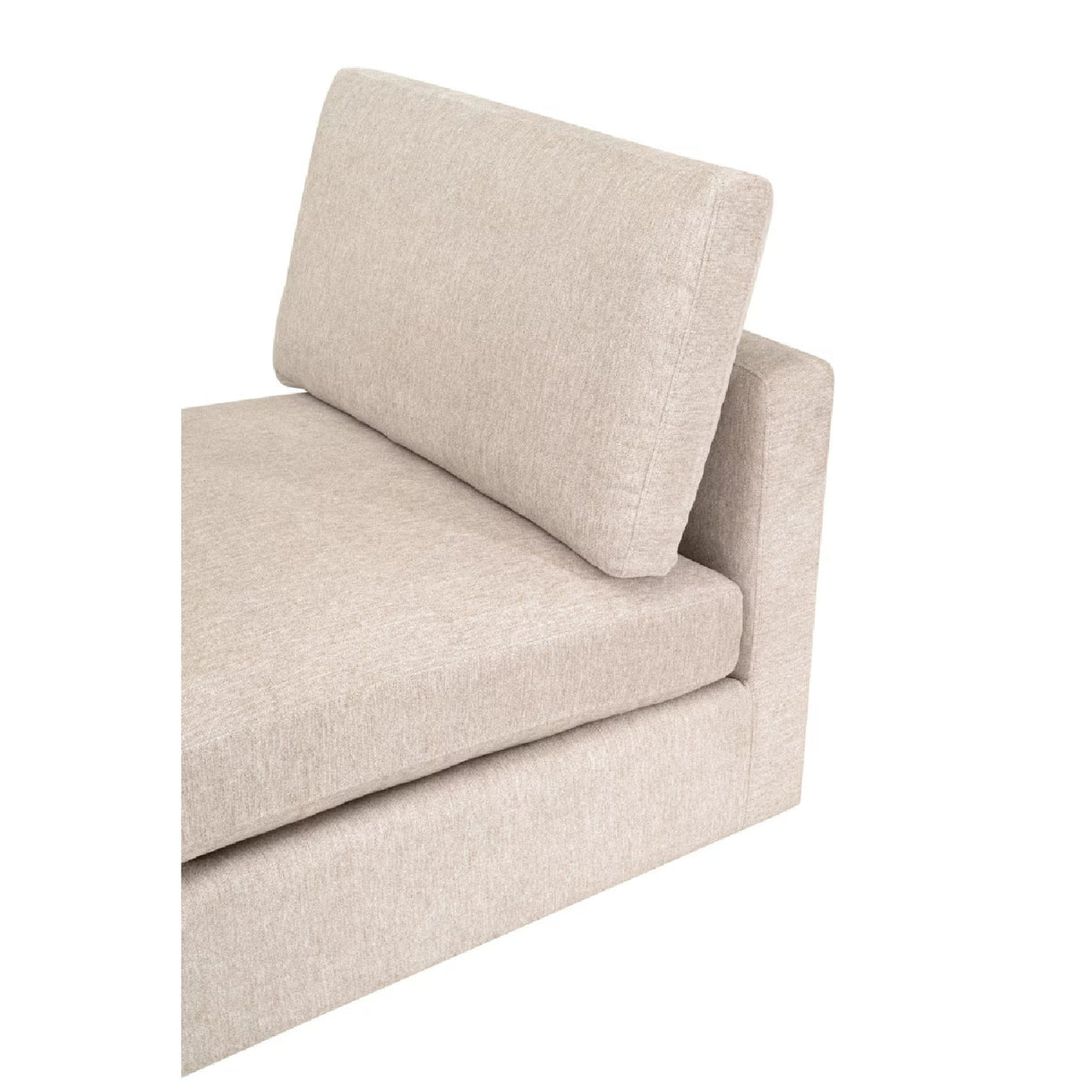 Modern European furniture - Beige Modular Sofa Chair - www.oroa.com