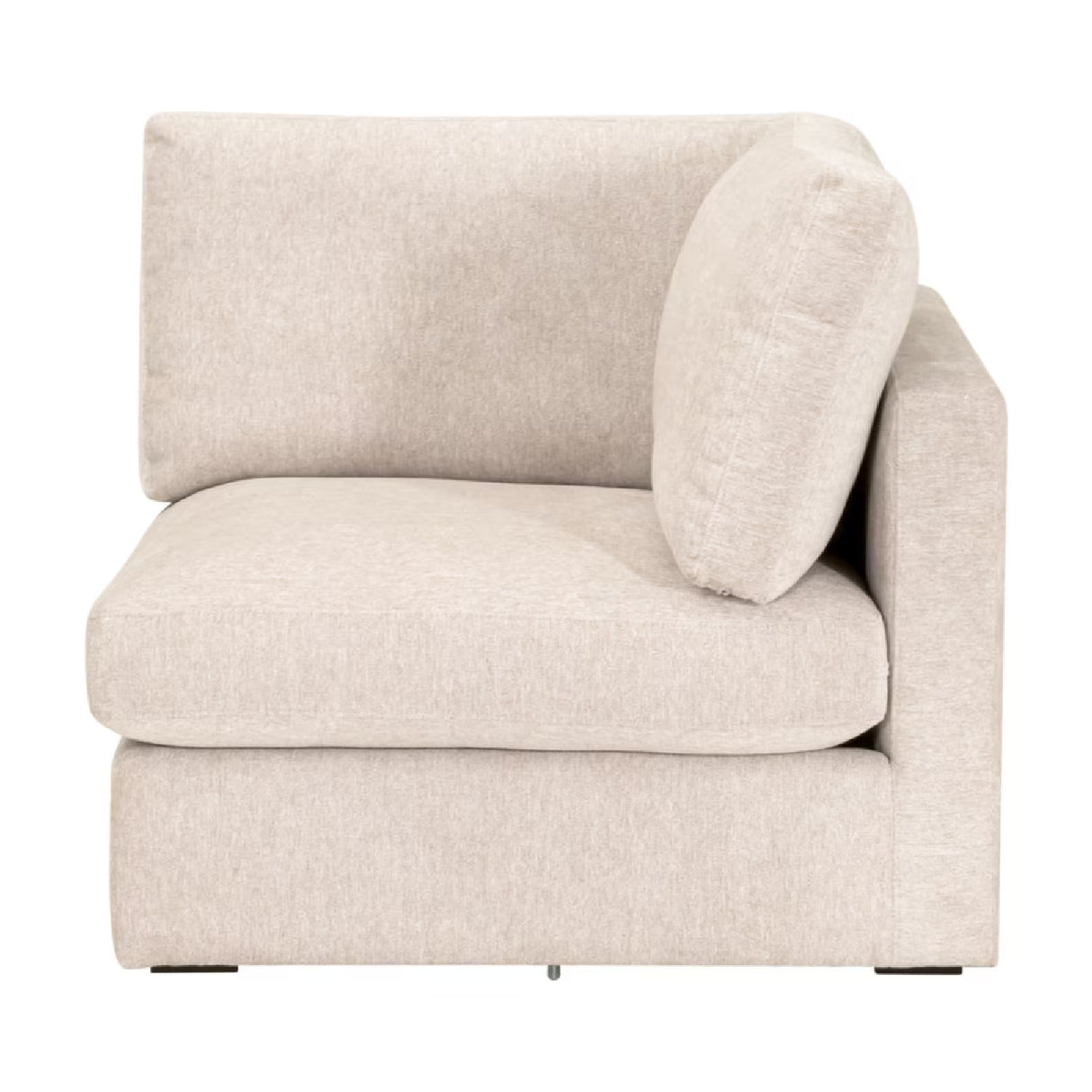 Modern European furniture - Beige Modular Sofa Chair - www.oroa.com