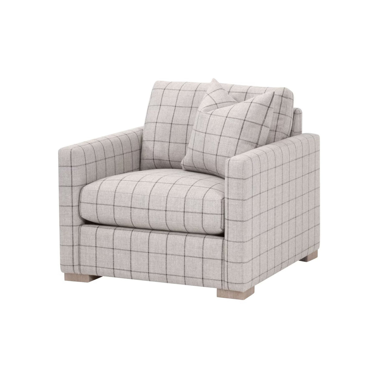 Slim-Armed Sofa Chair | Living Essentials Clara – front view