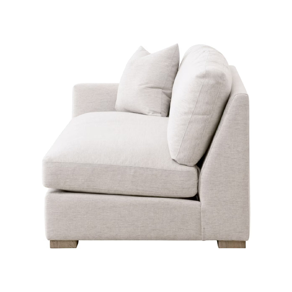 Gray Modular 2-Seater Sofa | Living Essentials Clara – alternate view 6