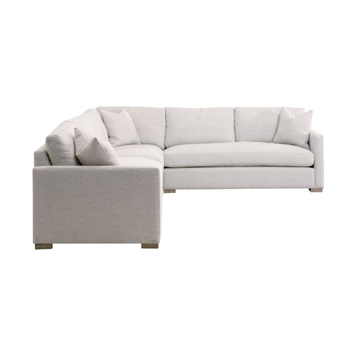 Gray Modular 2-Seater Sofa | Living Essentials Clara – alternate view 8