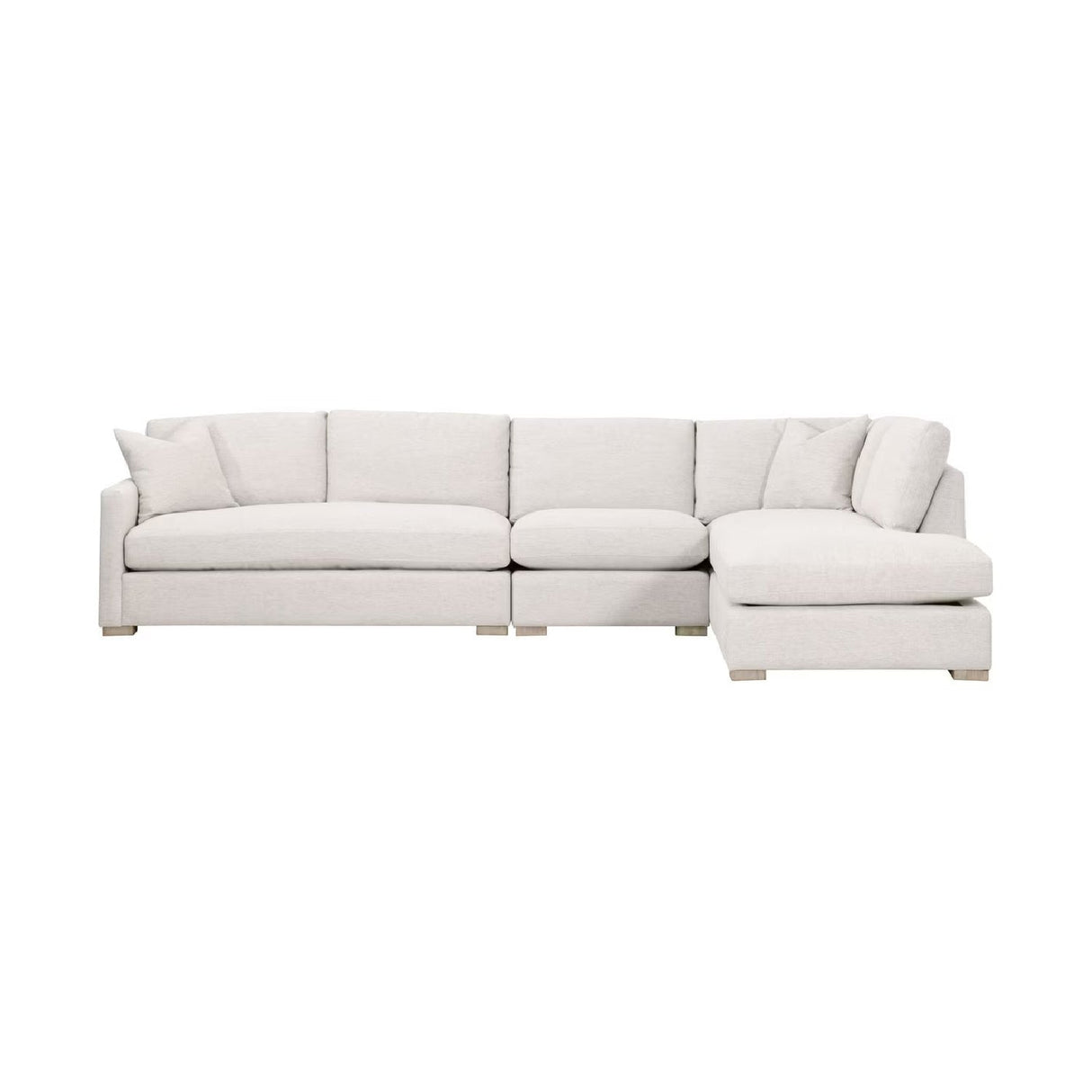 Gray Modular 2-Seater Sofa | Living Essentials Clara