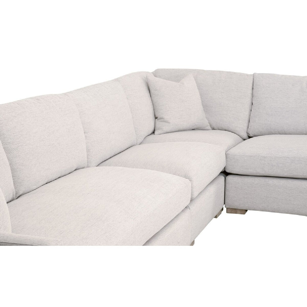 Gray Modular 2-Seater Sofa | Living Essentials Clara