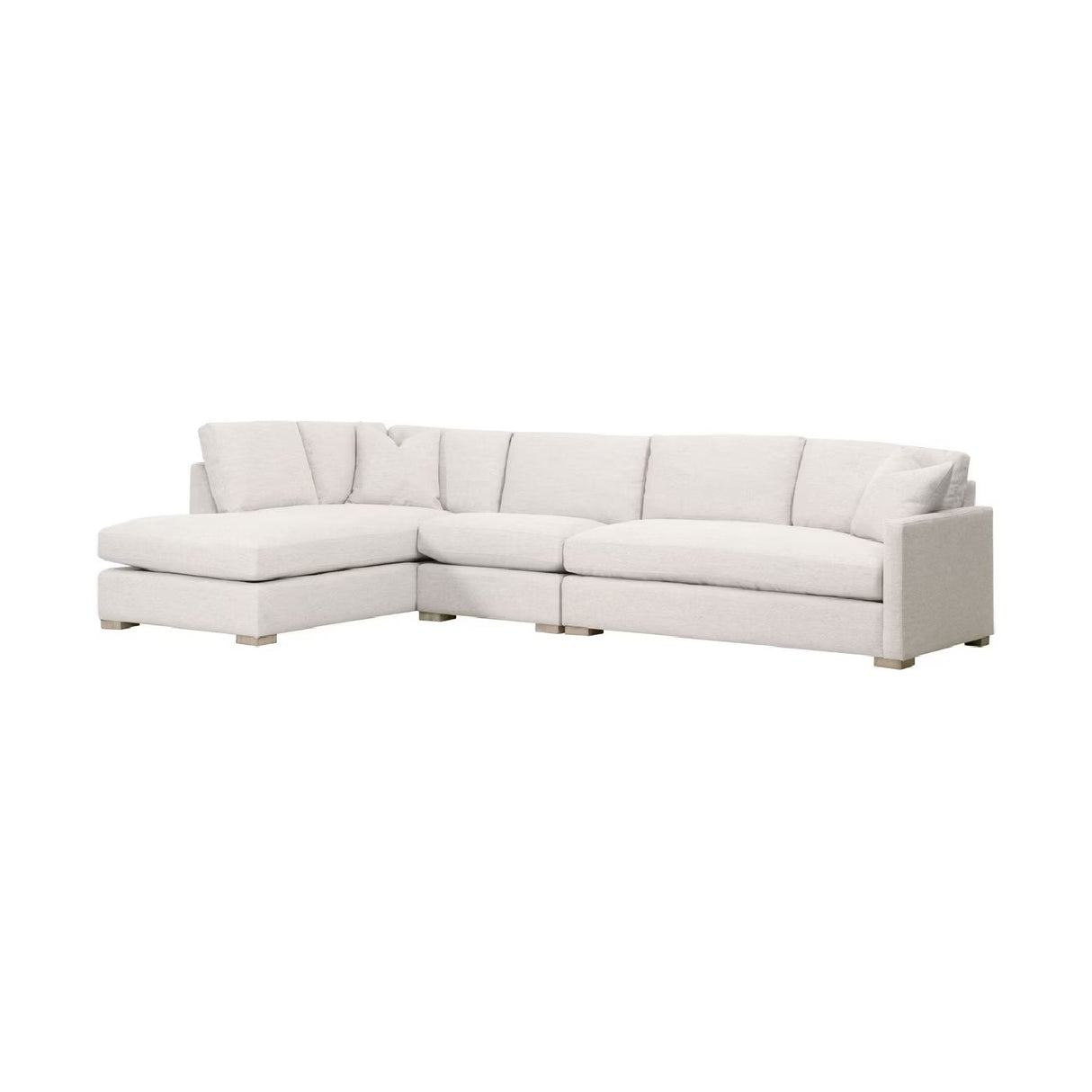 Gray Modular 2-Seater Sofa | Living Essentials Clara – alternate view 24