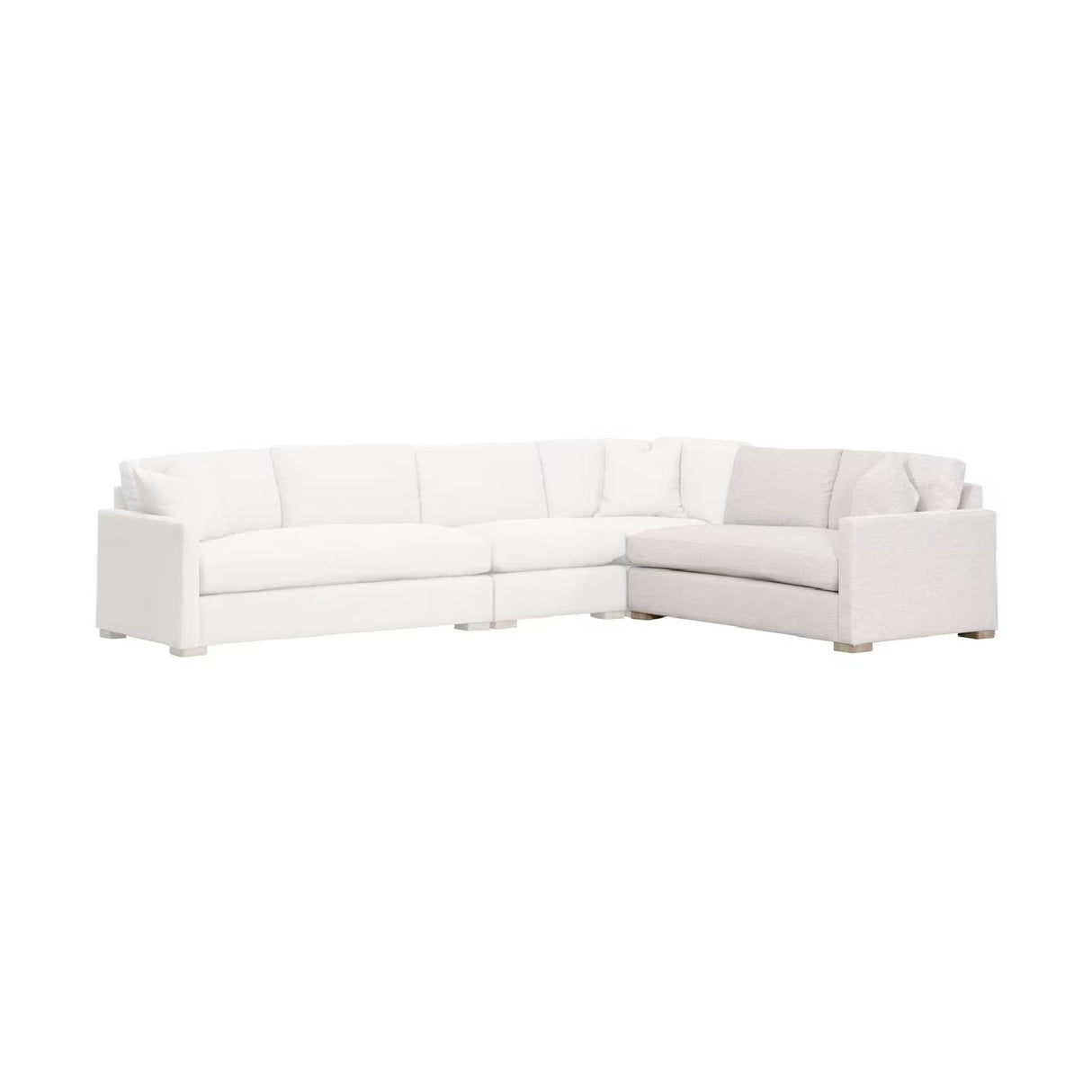 Gray Modular 2-Seater Sofa | Living Essentials Clara – alternate view 28