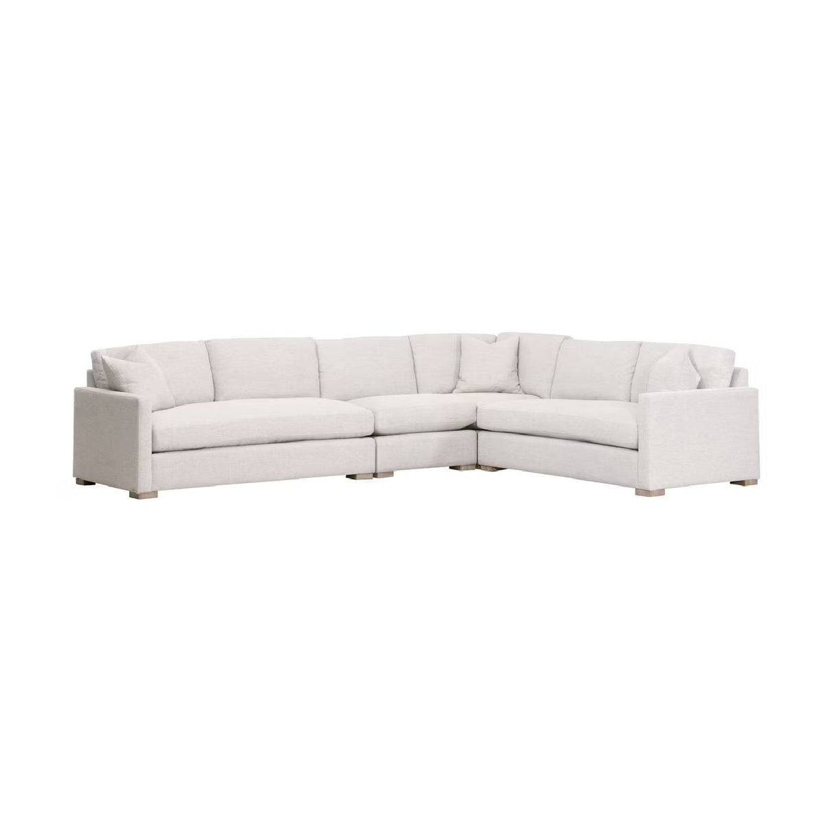 Gray Modular 2-Seater Sofa | Living Essentials Clara – alternate view 29
