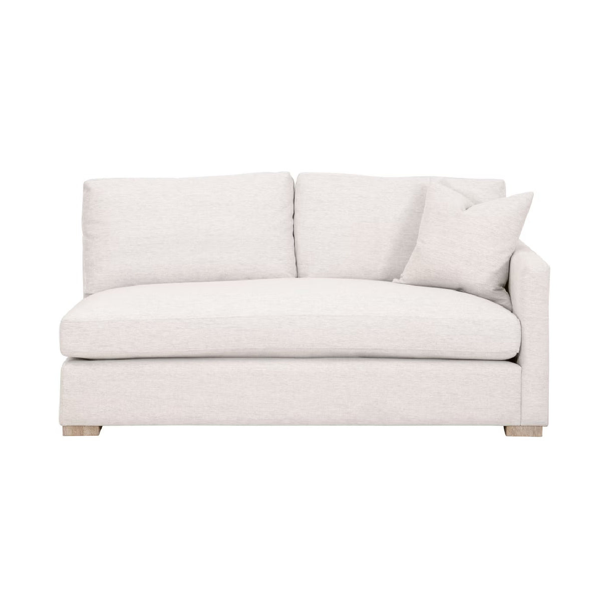 Gray Modular 2-Seater Sofa | Living Essentials Clara – alternate view 18