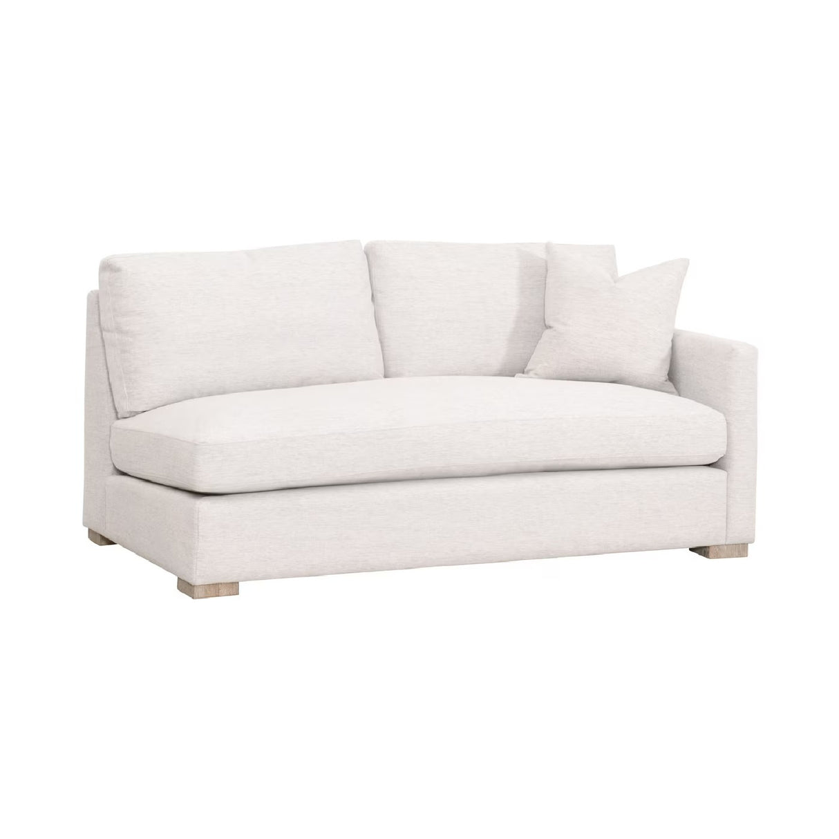 Gray Modular 2-Seater Sofa | Living Essentials Clara – alternate view 20