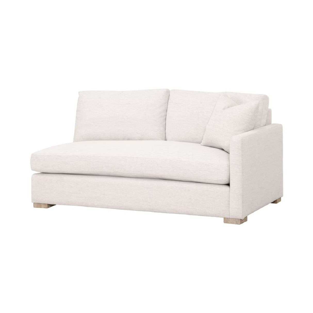 Gray Modular 2-Seater Sofa | Living Essentials Clara – alternate view 21