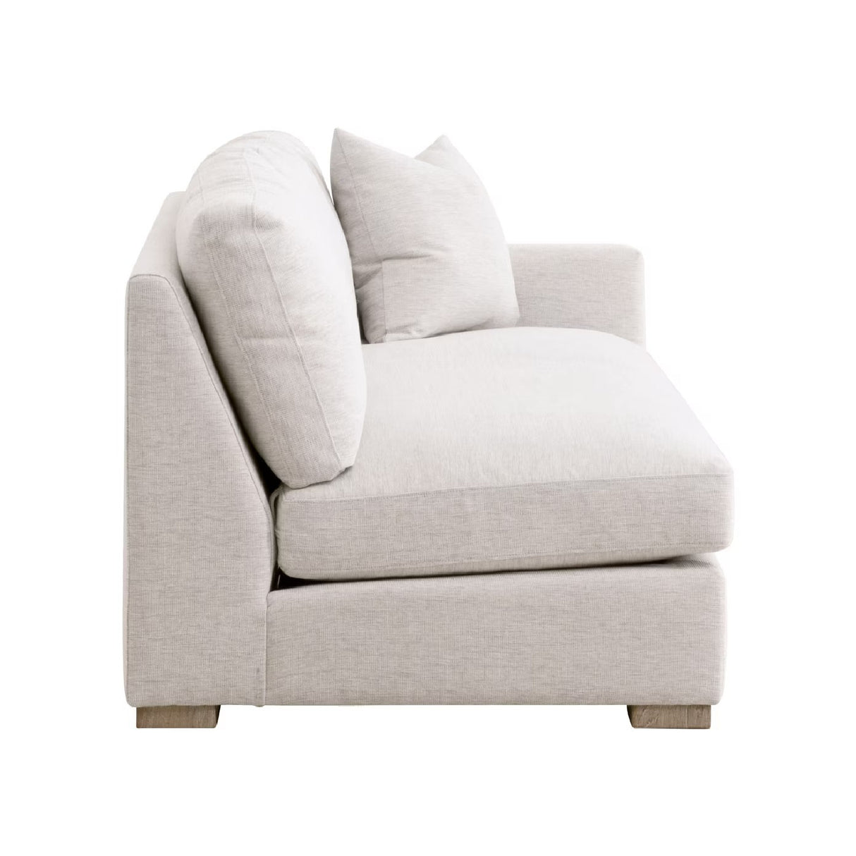 Gray Modular 2-Seater Sofa | Living Essentials Clara – alternate view 22
