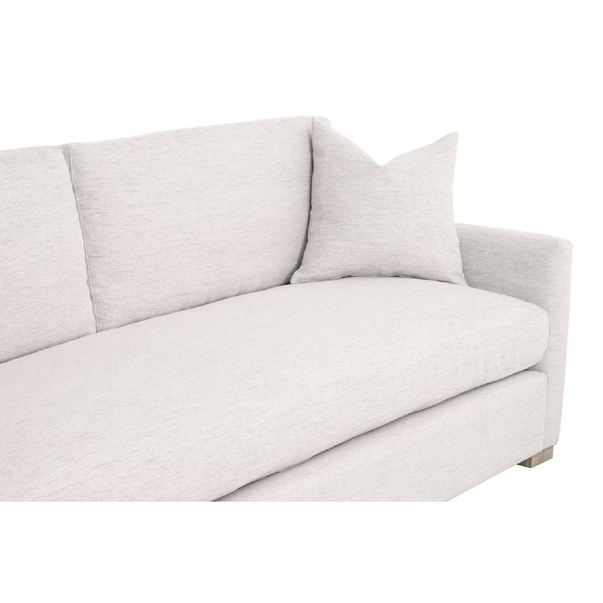 Modern European furniture - Gray Slim-Armed Sofa - www.oroa.com