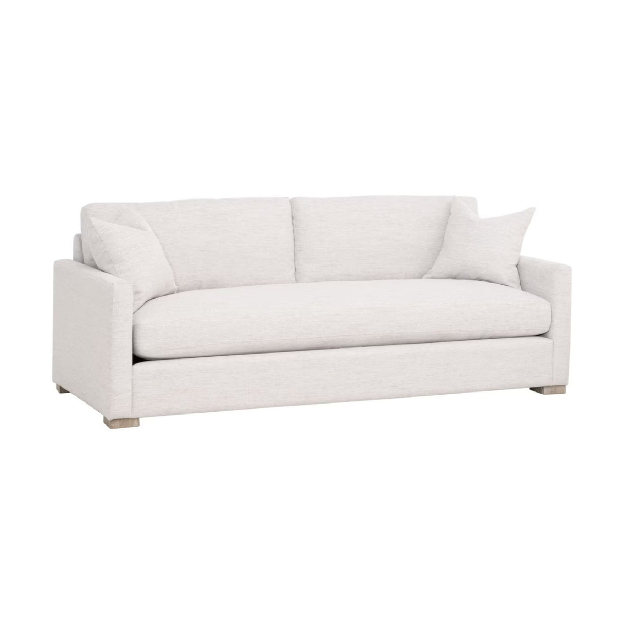Modern European furniture - Gray Slim-Armed Sofa - www.oroa.com