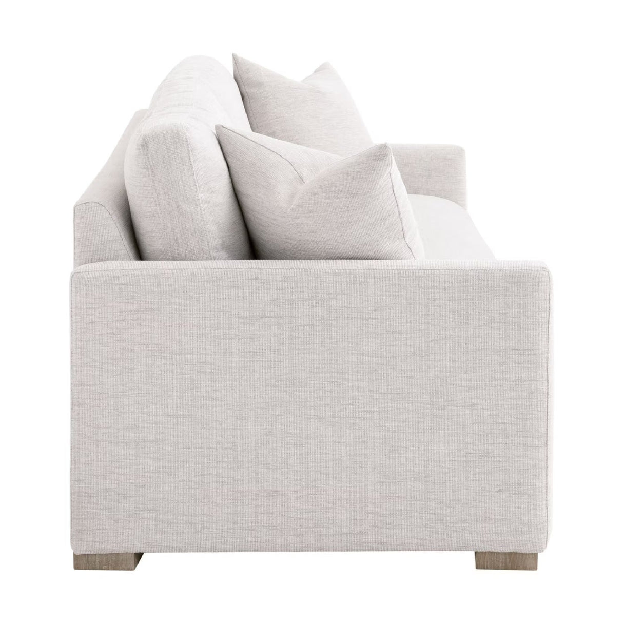 Modern European furniture - Gray Slim-Armed Sofa - www.oroa.com