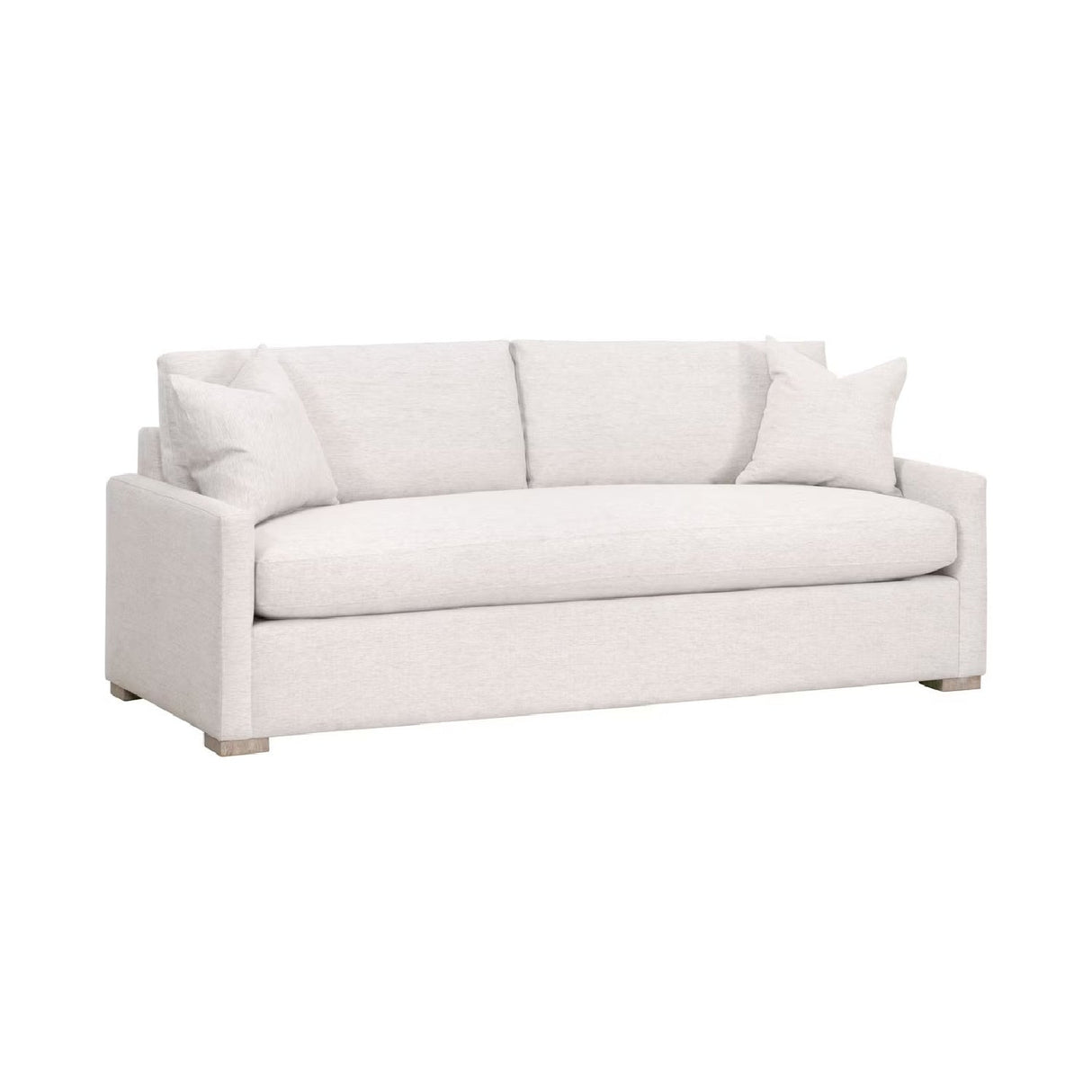 Modern European furniture - Gray Slim-Armed Queen Sleeper Sofa - www.oroa.com