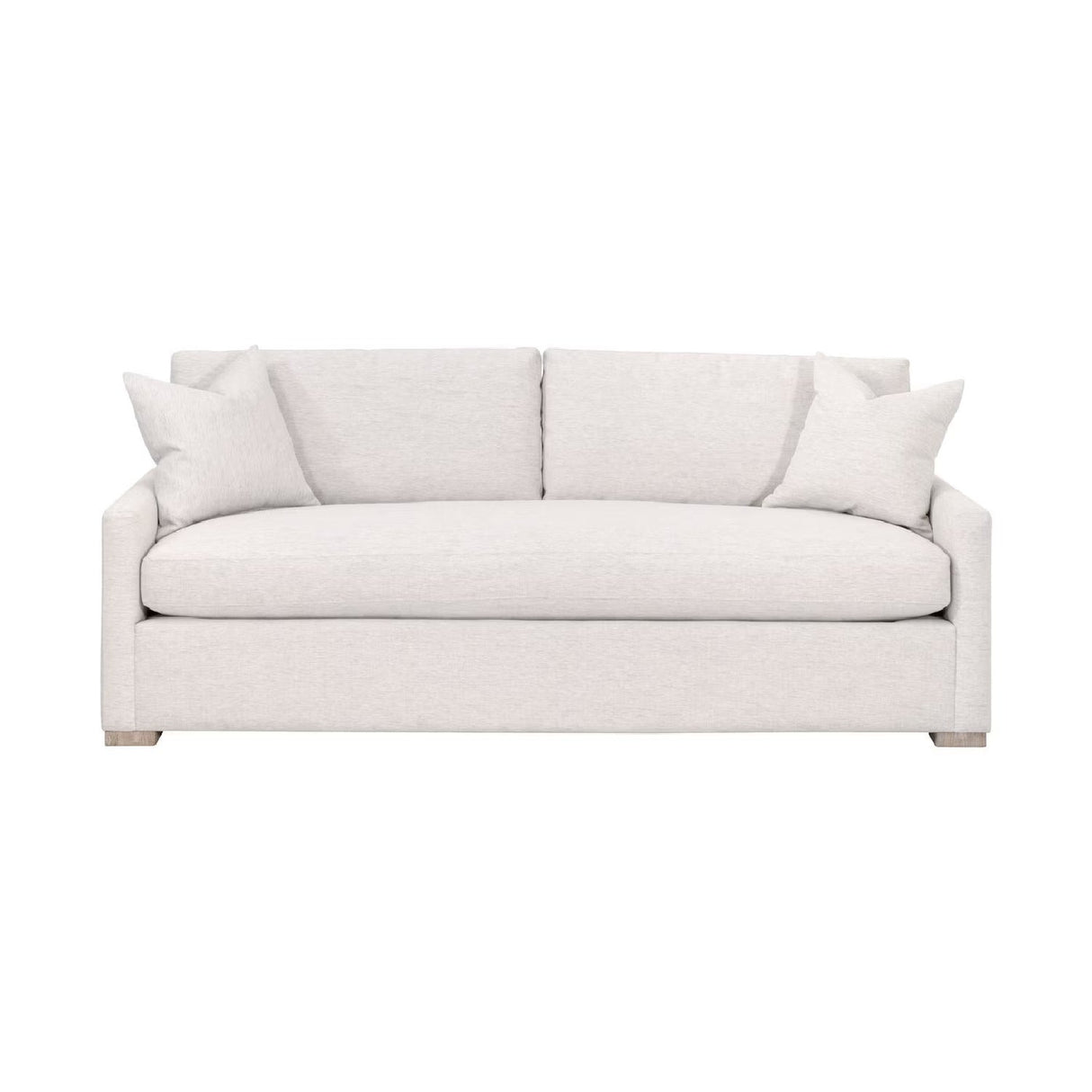 Modern European furniture - Gray Slim-Armed Queen Sleeper Sofa - www.oroa.com