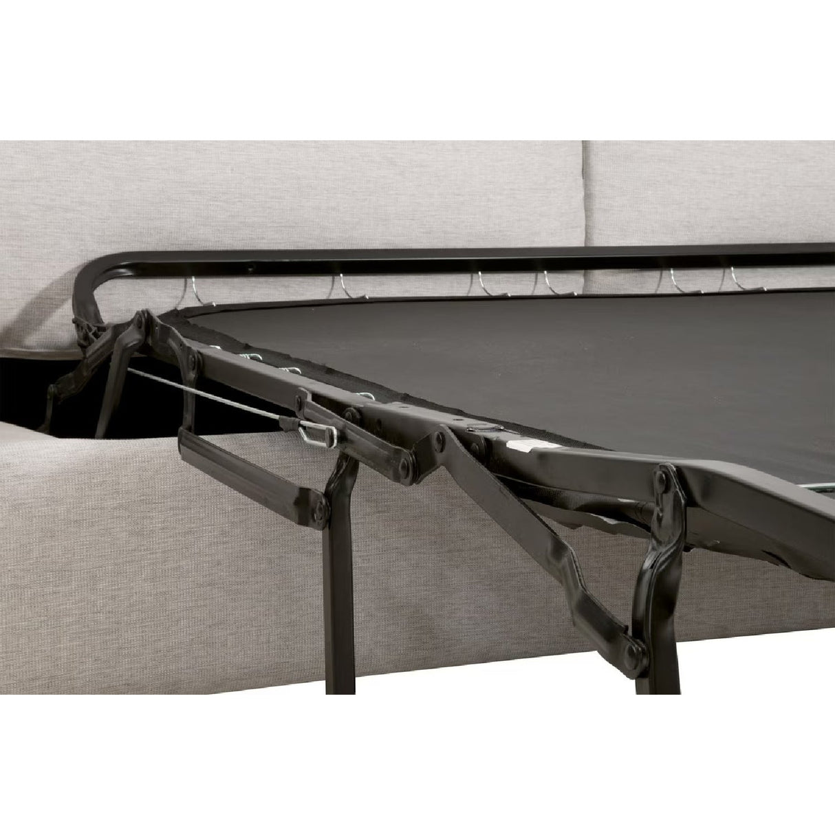 Modern European furniture - Gray Slim-Armed Queen Sleeper Sofa - www.oroa.com