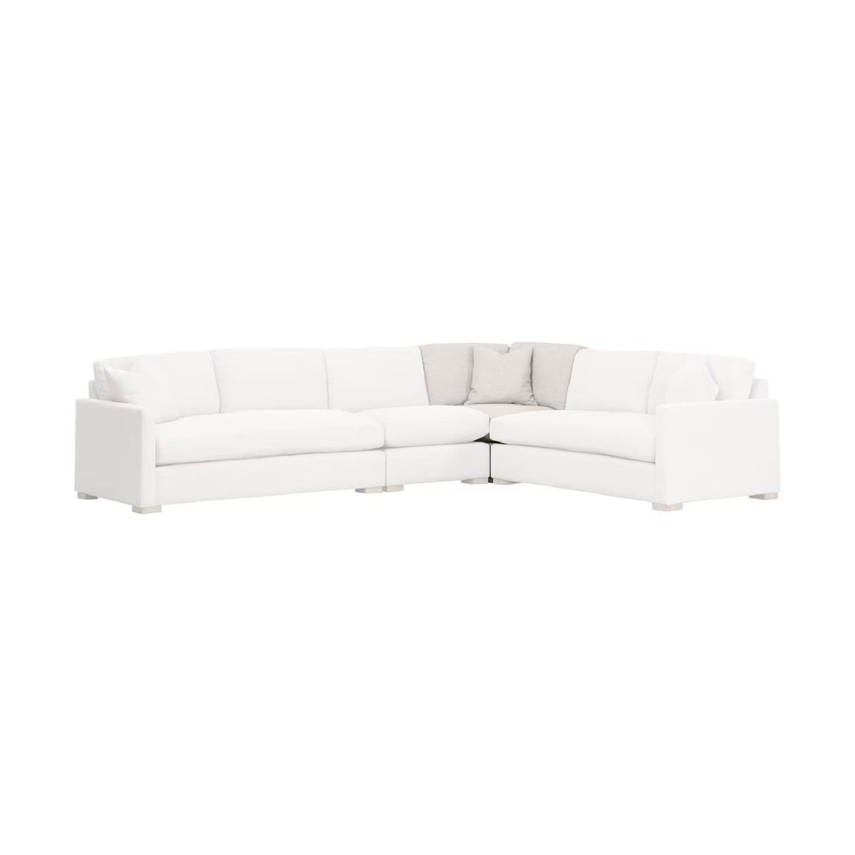 Gray Modular Sofa | Living Essentials Clara – alternate view 6