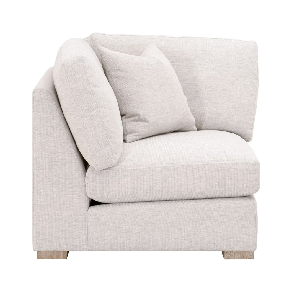 Gray Modular Sofa | Living Essentials Clara – rear view