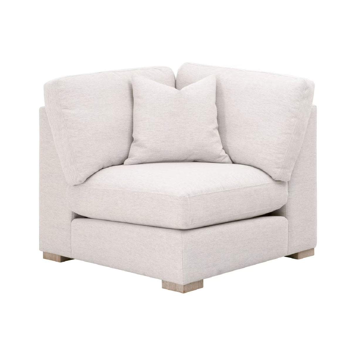 Gray Modular Sofa | Living Essentials Clara – front view