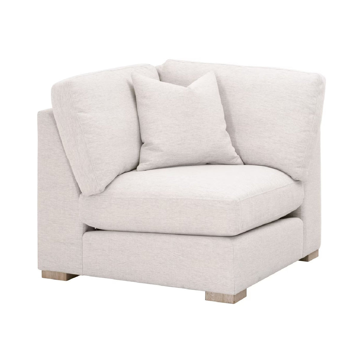 Gray Modular Sofa | Living Essentials Clara – side view