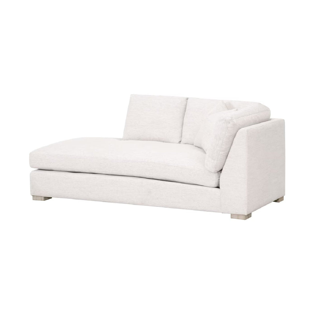 Gray Modular Chaise Lounge | Living Essentials Clara – alternate view 19