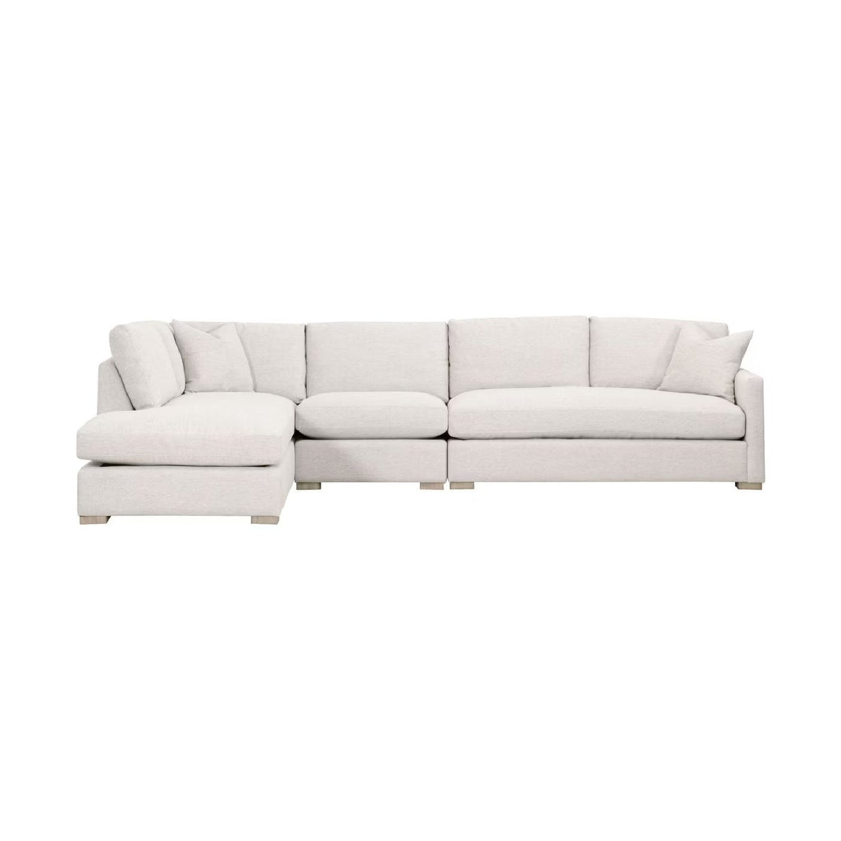 Gray Modular Chaise Lounge | Living Essentials Clara – alternate view 24