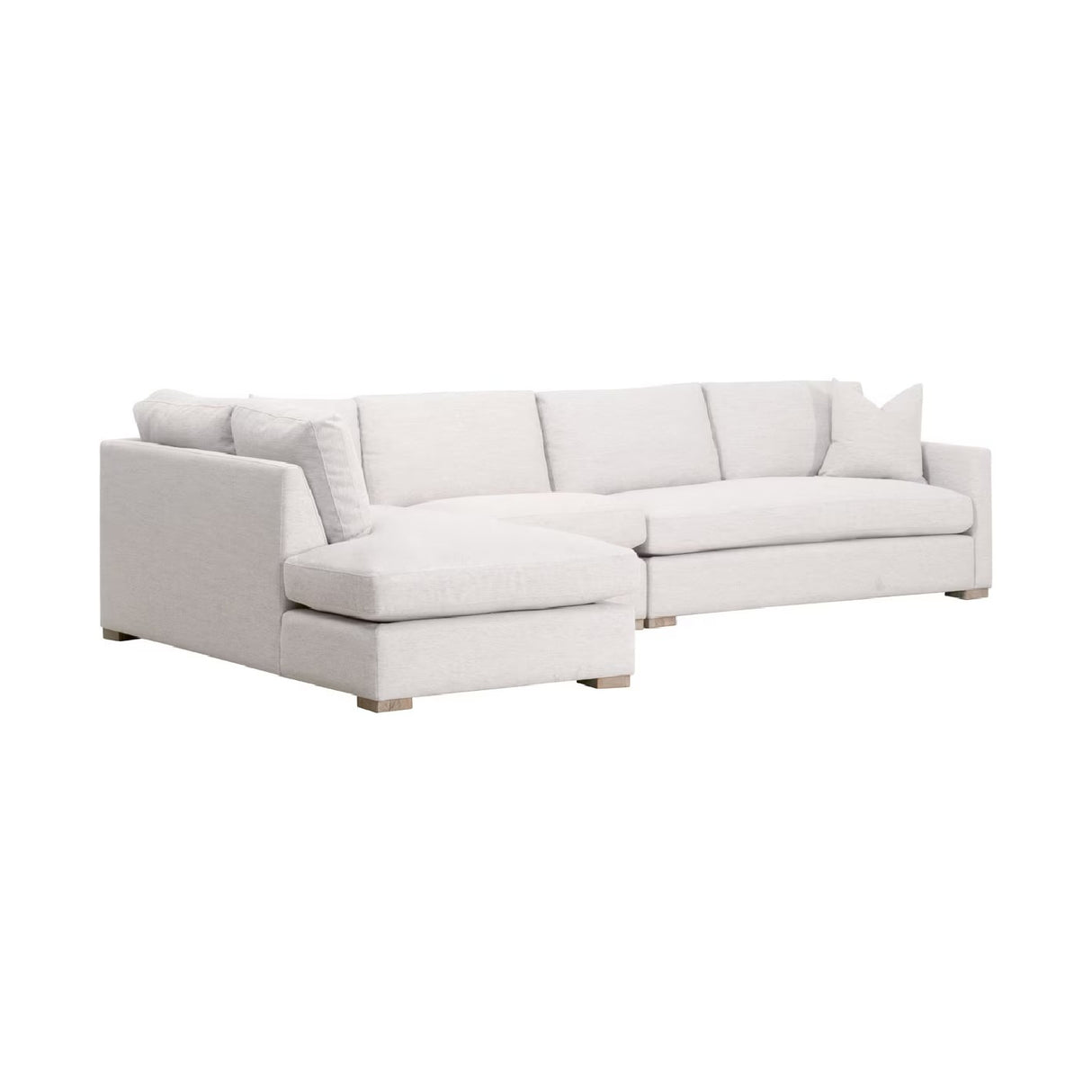 Gray Modular Chaise Lounge | Living Essentials Clara – alternate view 25