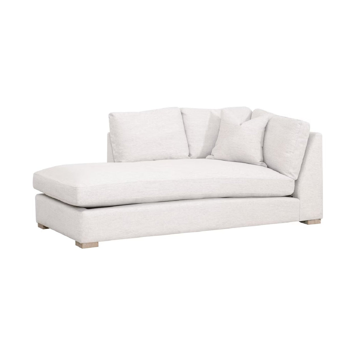Gray Modular Chaise Lounge | Living Essentials Clara – alternate view 18