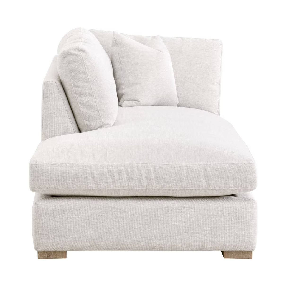 Gray Modular Chaise Lounge | Living Essentials Clara – alternate view 20
