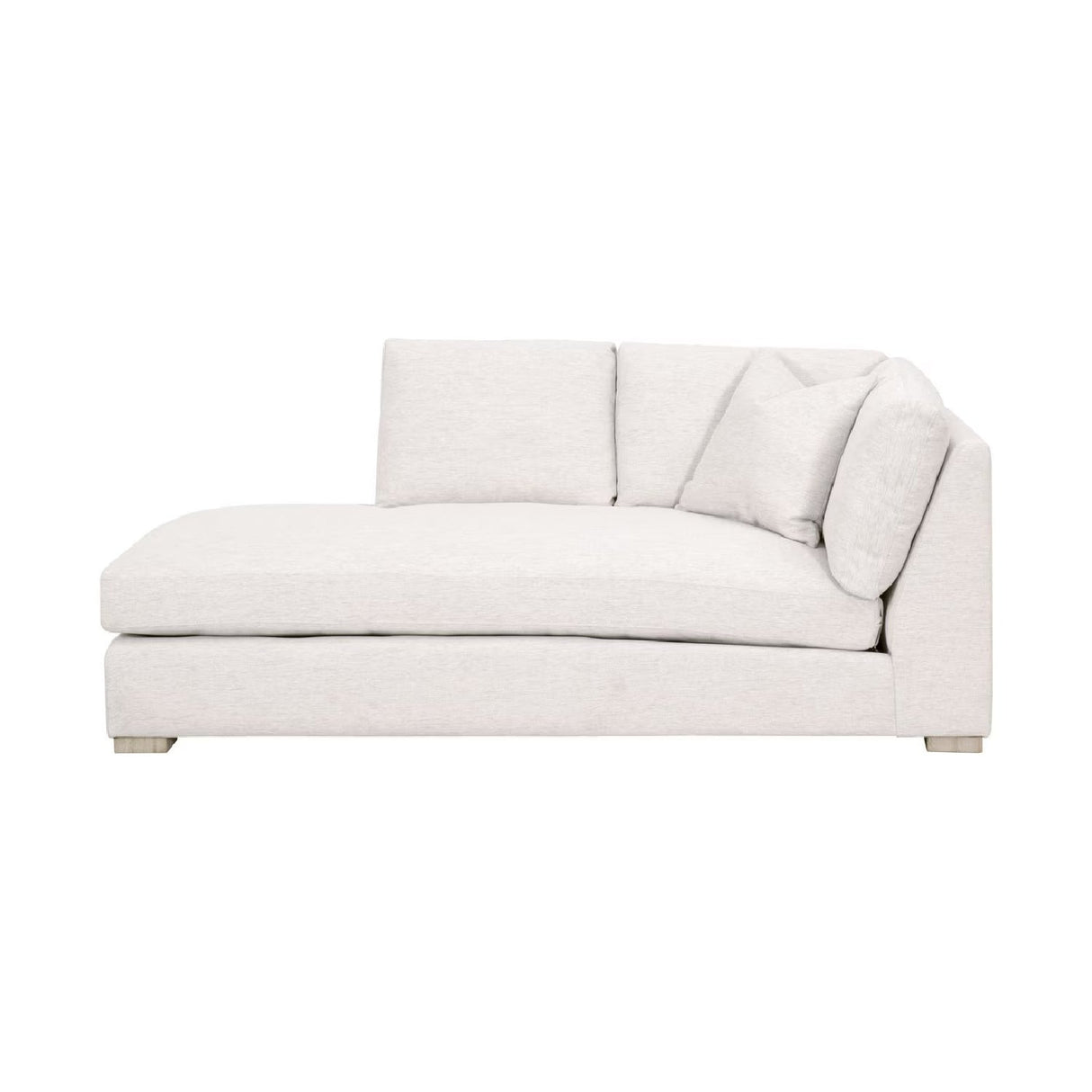 Gray Modular Chaise Lounge | Living Essentials Clara – alternate view 16
