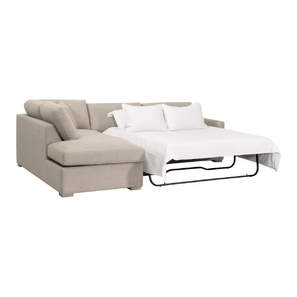 Modern European furniture - Boucle Queen Sleeper Sofa - www.oroa.com