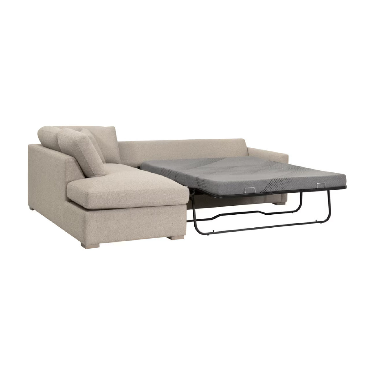 Modern European furniture - Boucle Queen Sleeper Sofa - www.oroa.com