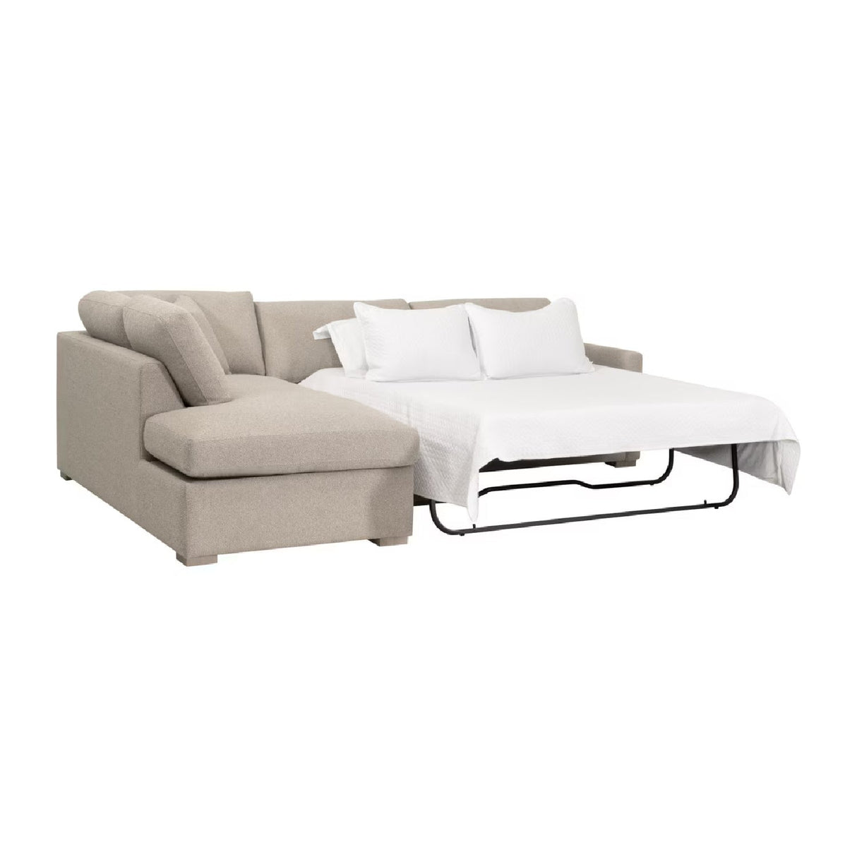 Modern European furniture - Boucle Queen Sleeper Sofa - www.oroa.com